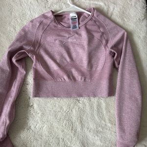 Gymshark cropped workout top